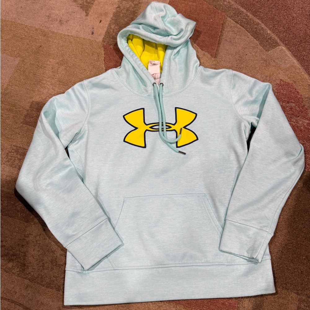 Under Armour ColdGear Light Blue Hoodie